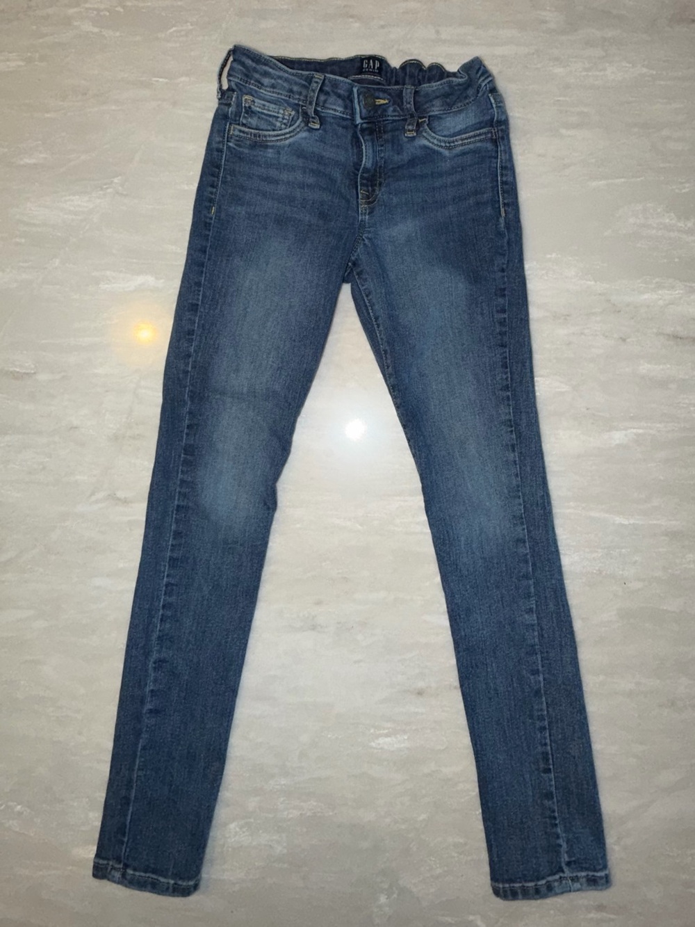 GAP Girls Skinny Jeans - Medium Blue Wash Size 8